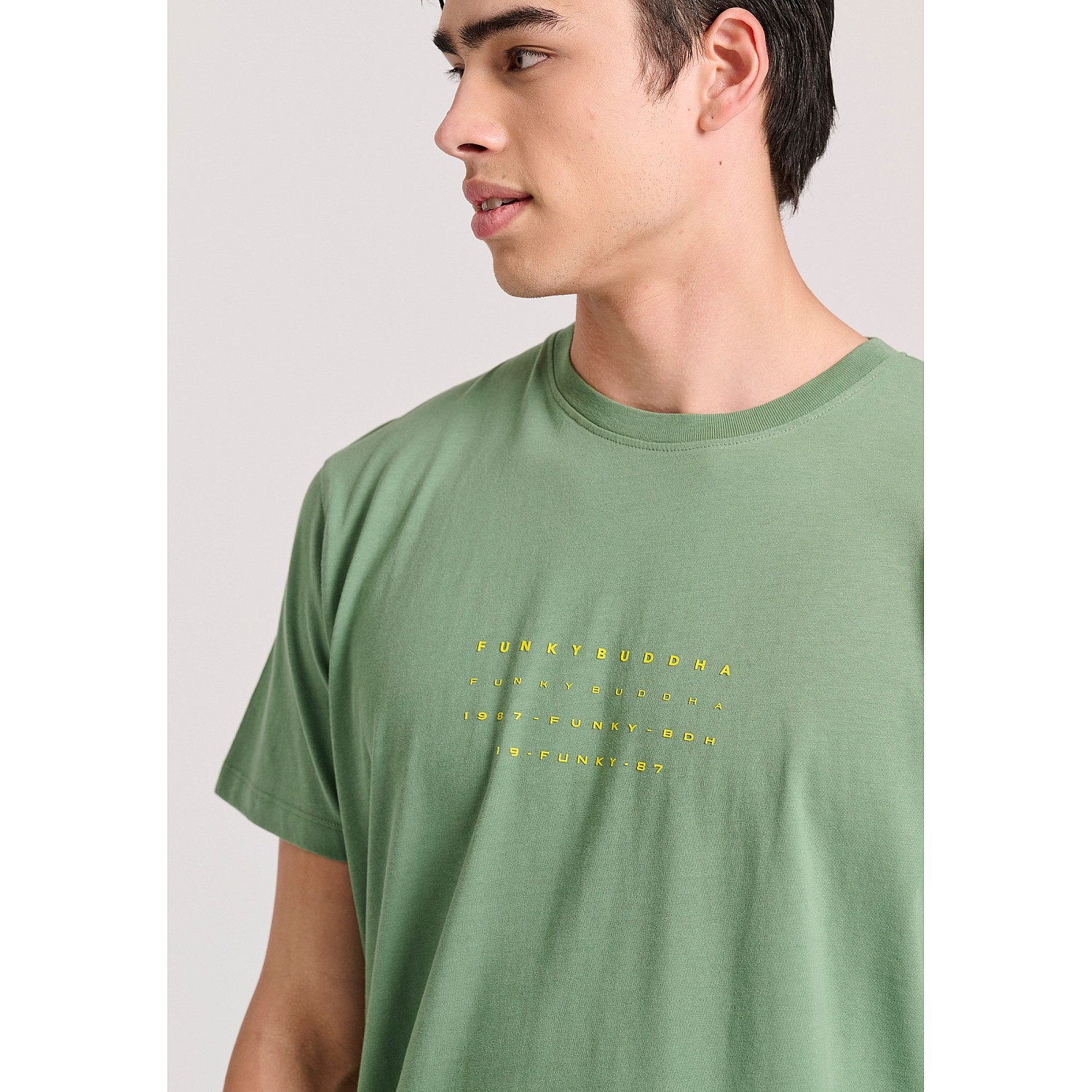 FUNKY BUDDHA Ανδρικό T-Shirt FBM009-041-04