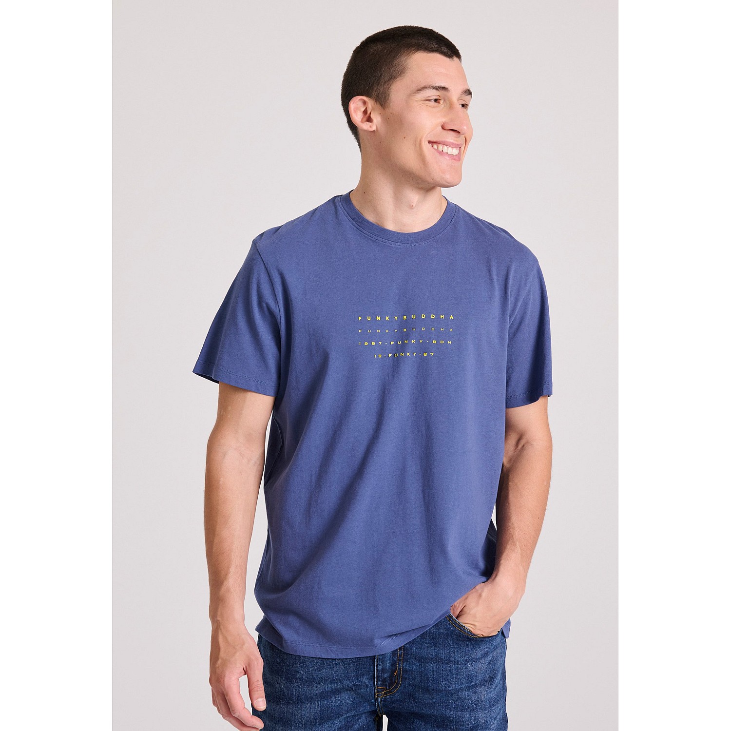 FUNKY BUDDHA Ανδρικό T-Shirt FBM009-041-04
