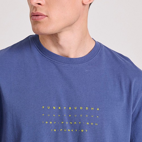 FUNKY BUDDHA Ανδρικό T-Shirt FBM009-041-04