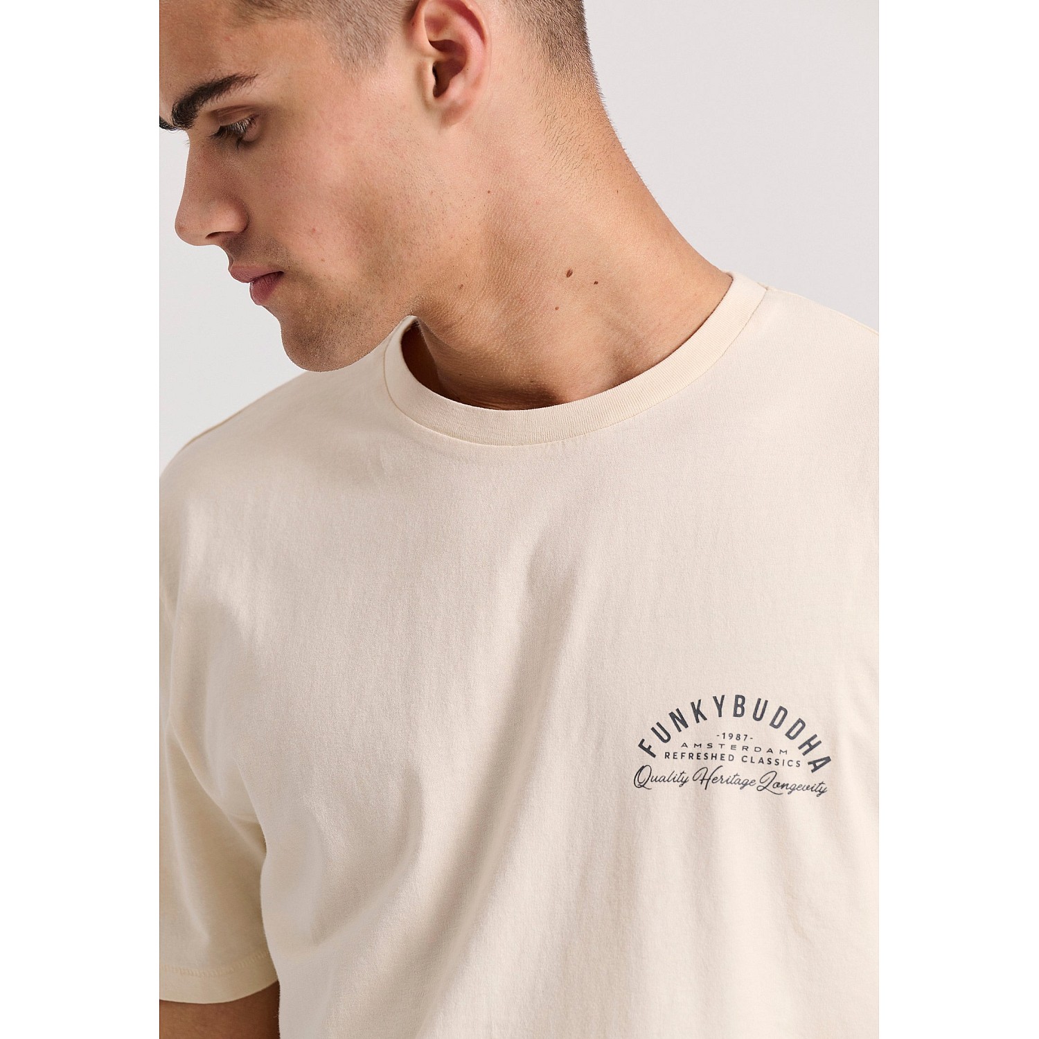FUNKY BUDDHA Ανδρικό T-Shirt FBM009-043-04
