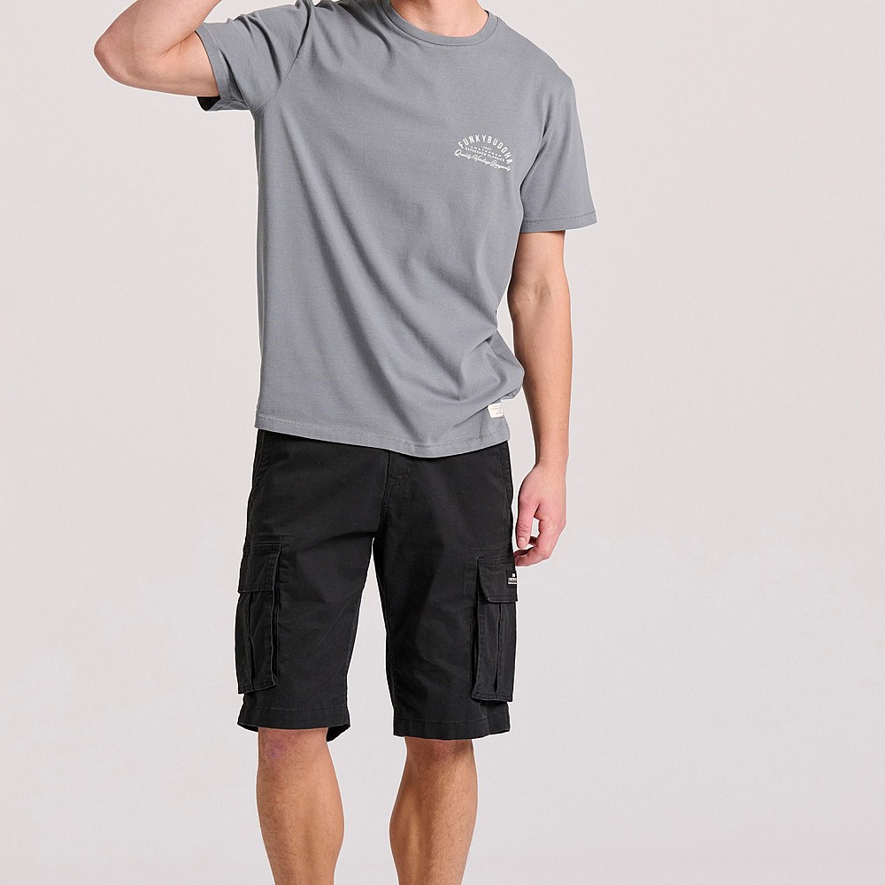 FUNKY BUDDHA Ανδρικό T-Shirt FBM009-043-04