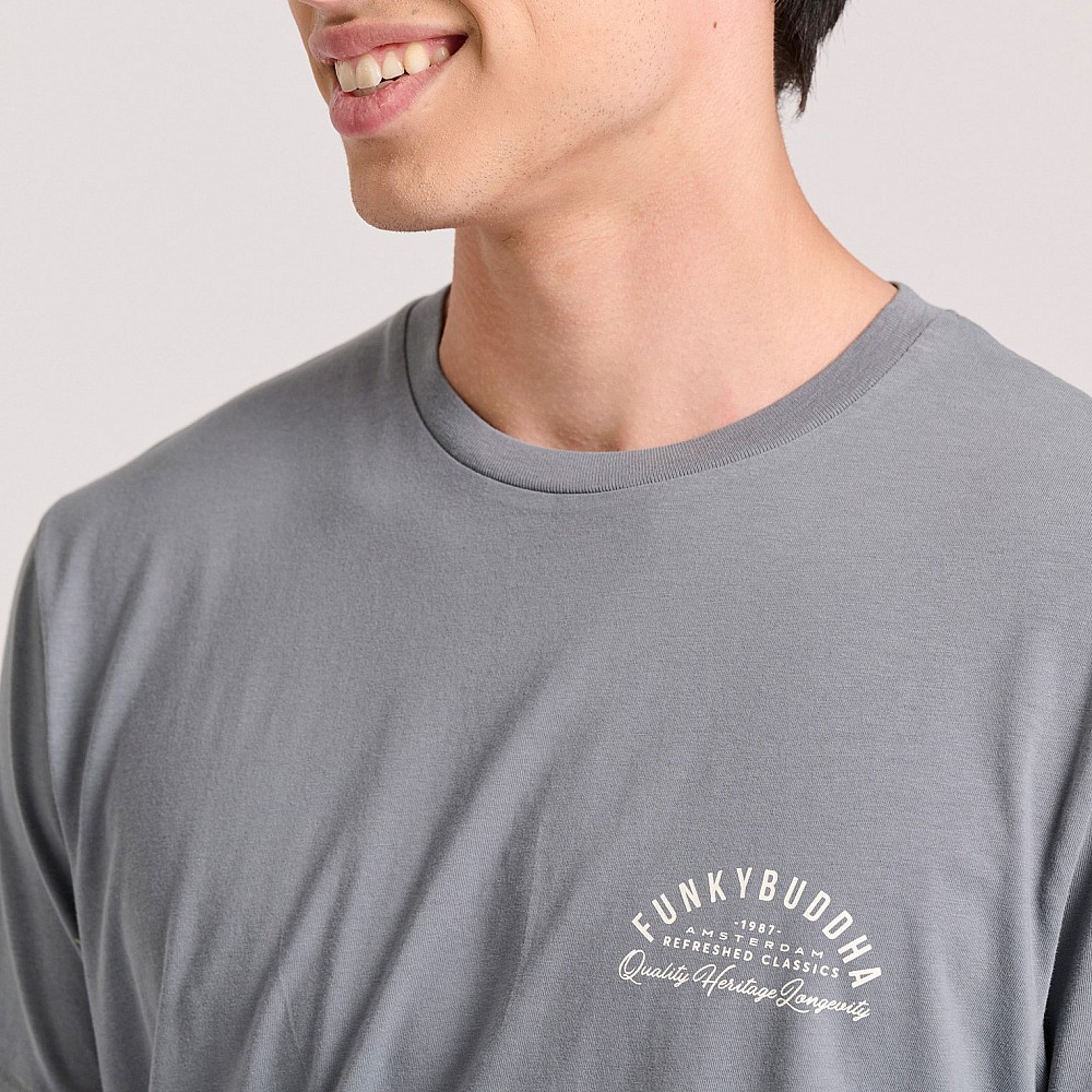 FUNKY BUDDHA Ανδρικό T-Shirt FBM009-043-04