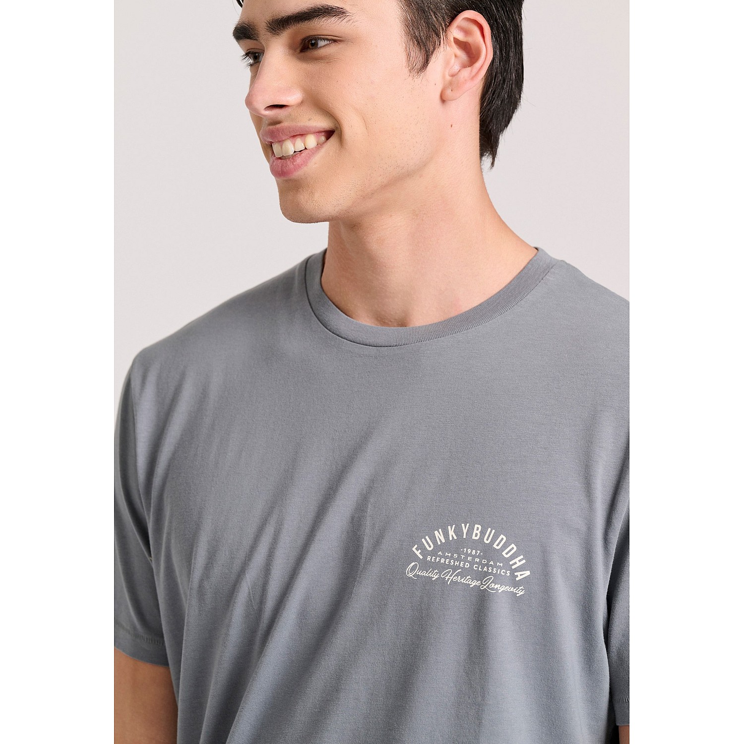 FUNKY BUDDHA Ανδρικό T-Shirt FBM009-043-04