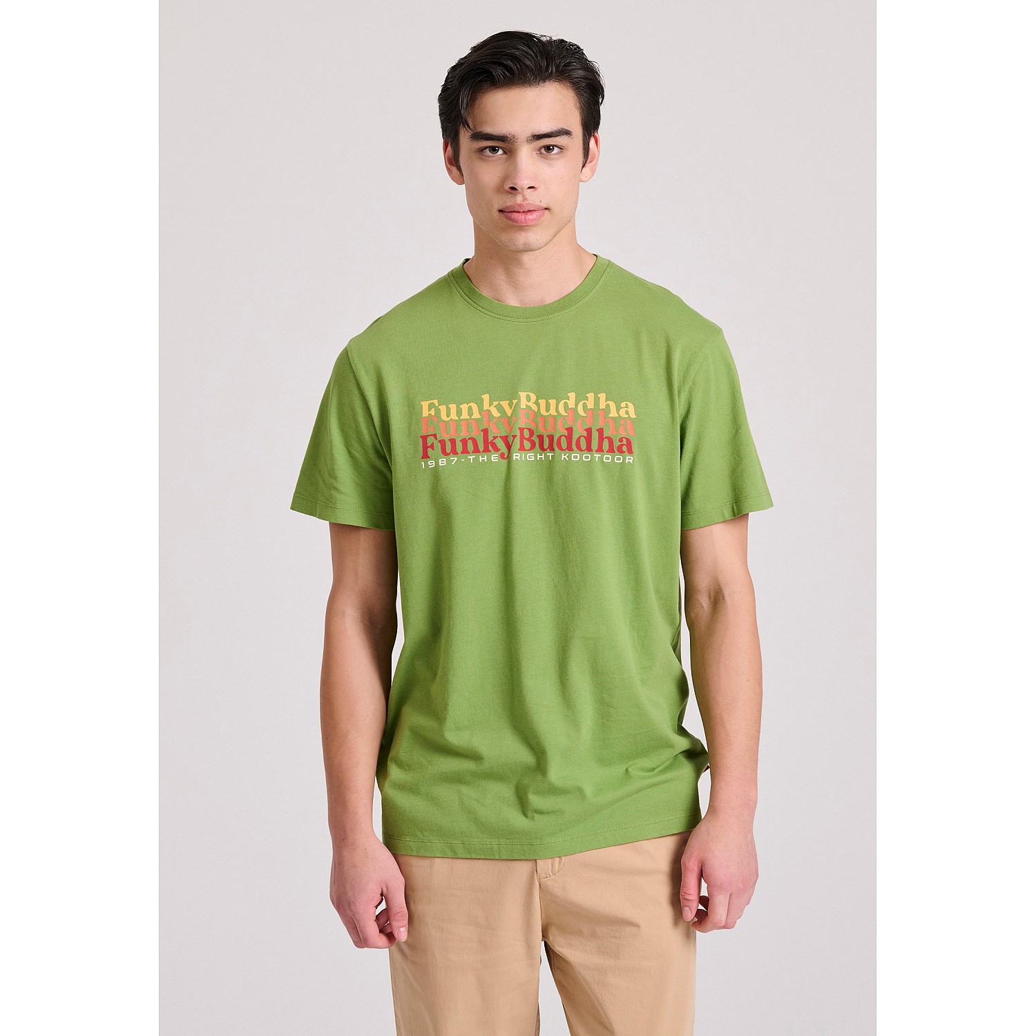 FUNKY BUDDHA Ανδρικό T-Shirt FBM009-044-04