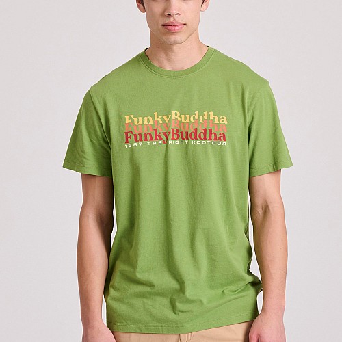 FUNKY BUDDHA Ανδρικό T-Shirt FBM009-044-04