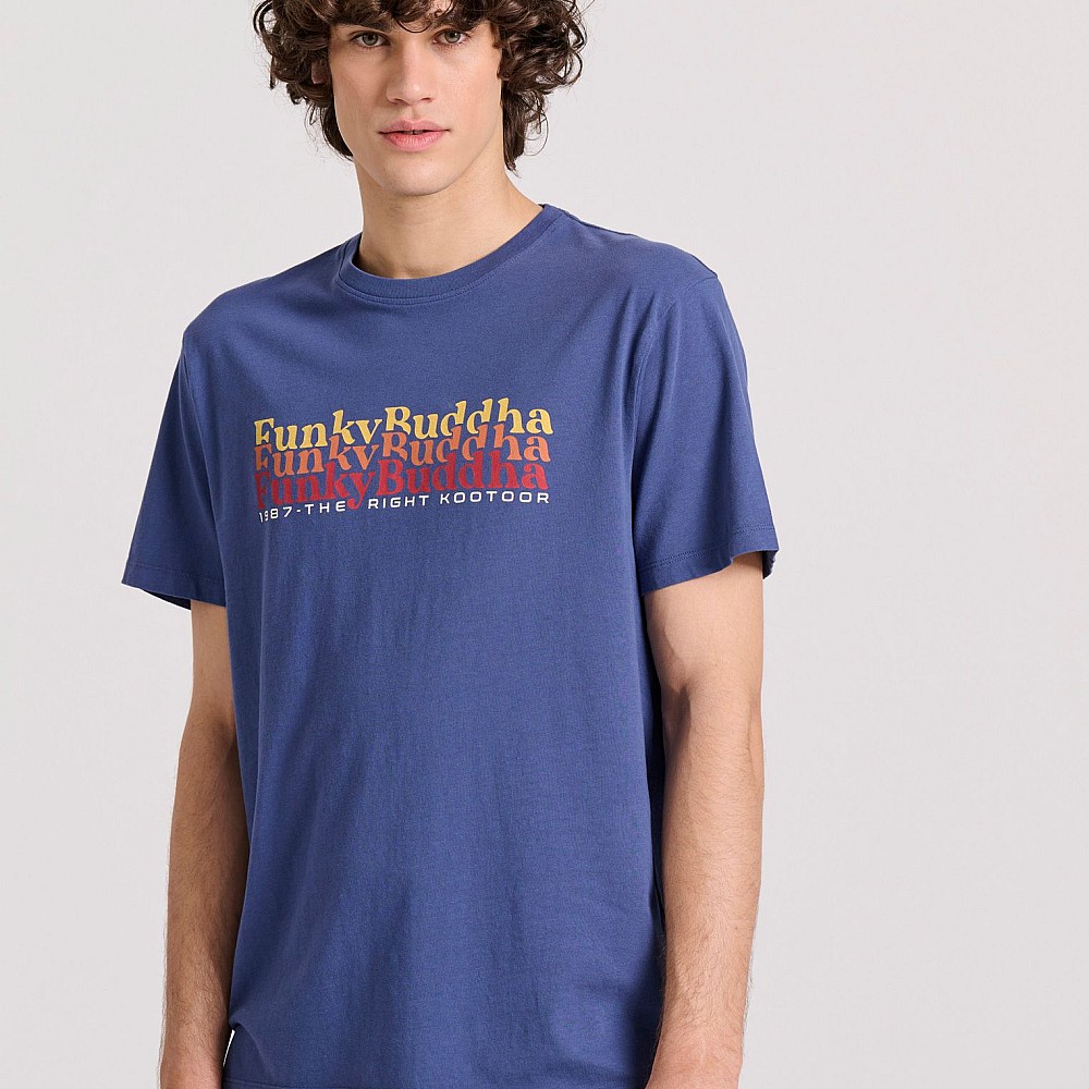 FUNKY BUDDHA Ανδρικό T-Shirt FBM009-044-04