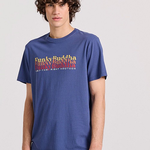 FUNKY BUDDHA Ανδρικό T-Shirt FBM009-044-04