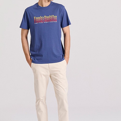 FUNKY BUDDHA Ανδρικό T-Shirt FBM009-044-04