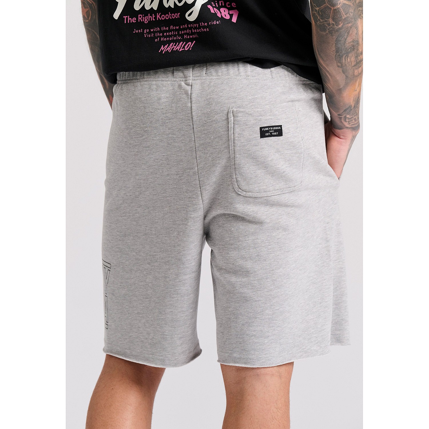 FUNKY BUDDHA Ανδρική Αθλητική Βερμούδα FBM009-051-03