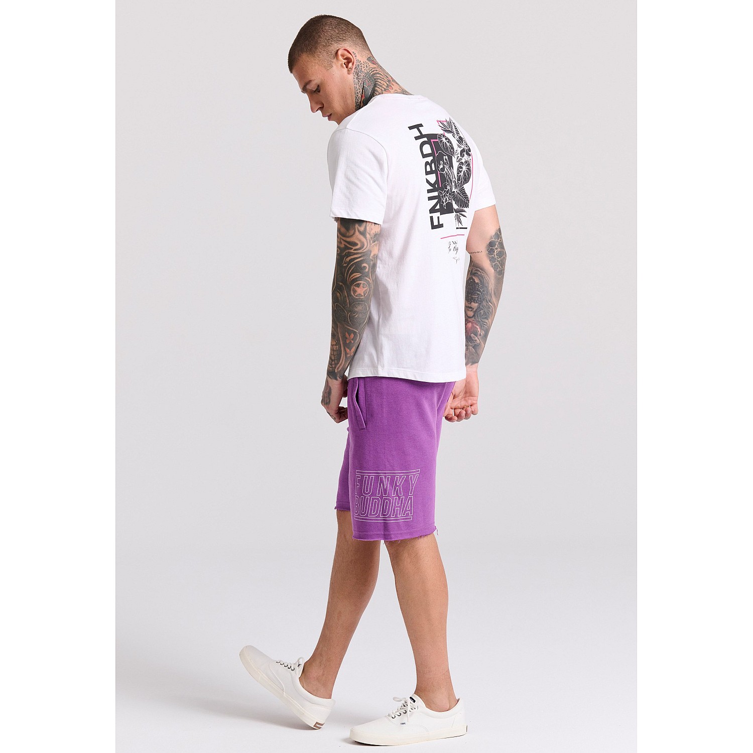 FUNKY BUDDHA Ανδρική Αθλητική Βερμούδα FBM009-051-03