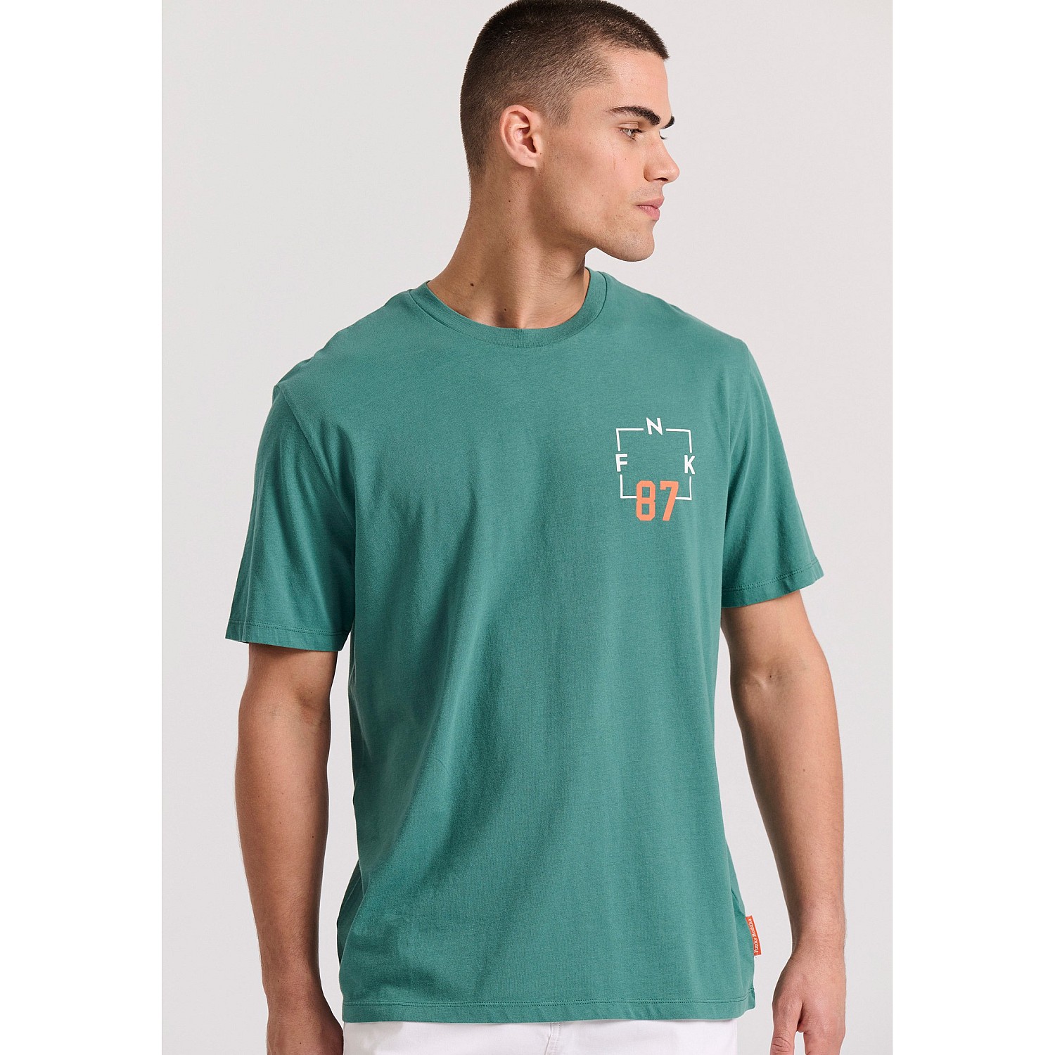 FUNKY BUDDHA Ανδρικό T-Shirt FBM009-052-04
