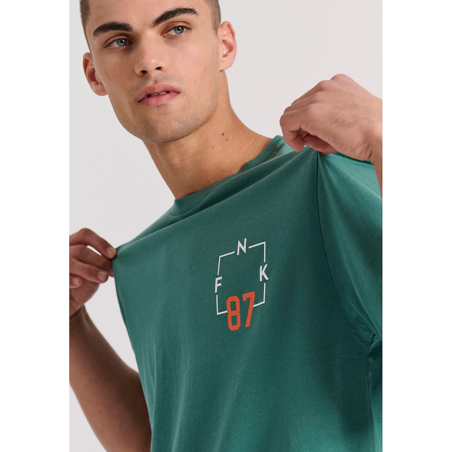 FUNKY BUDDHA Ανδρικό T-Shirt FBM009-052-04