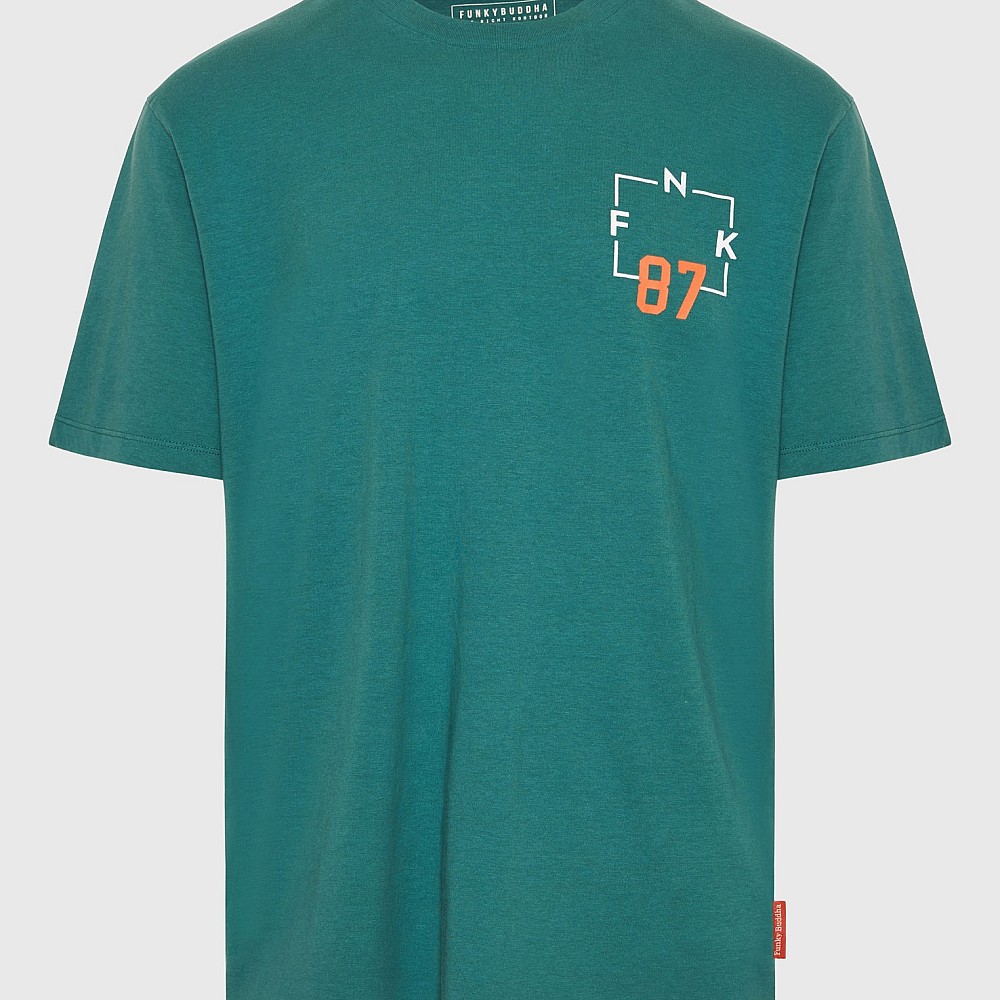 FUNKY BUDDHA Ανδρικό T-Shirt FBM009-052-04