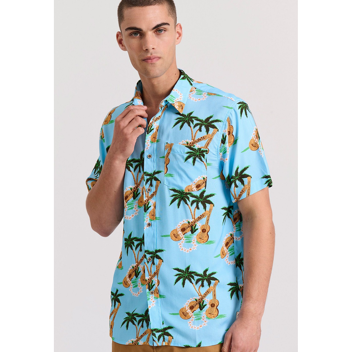 FUNKY BUDDHA Ανδρικό Πουκάμισο FBM009-053-05