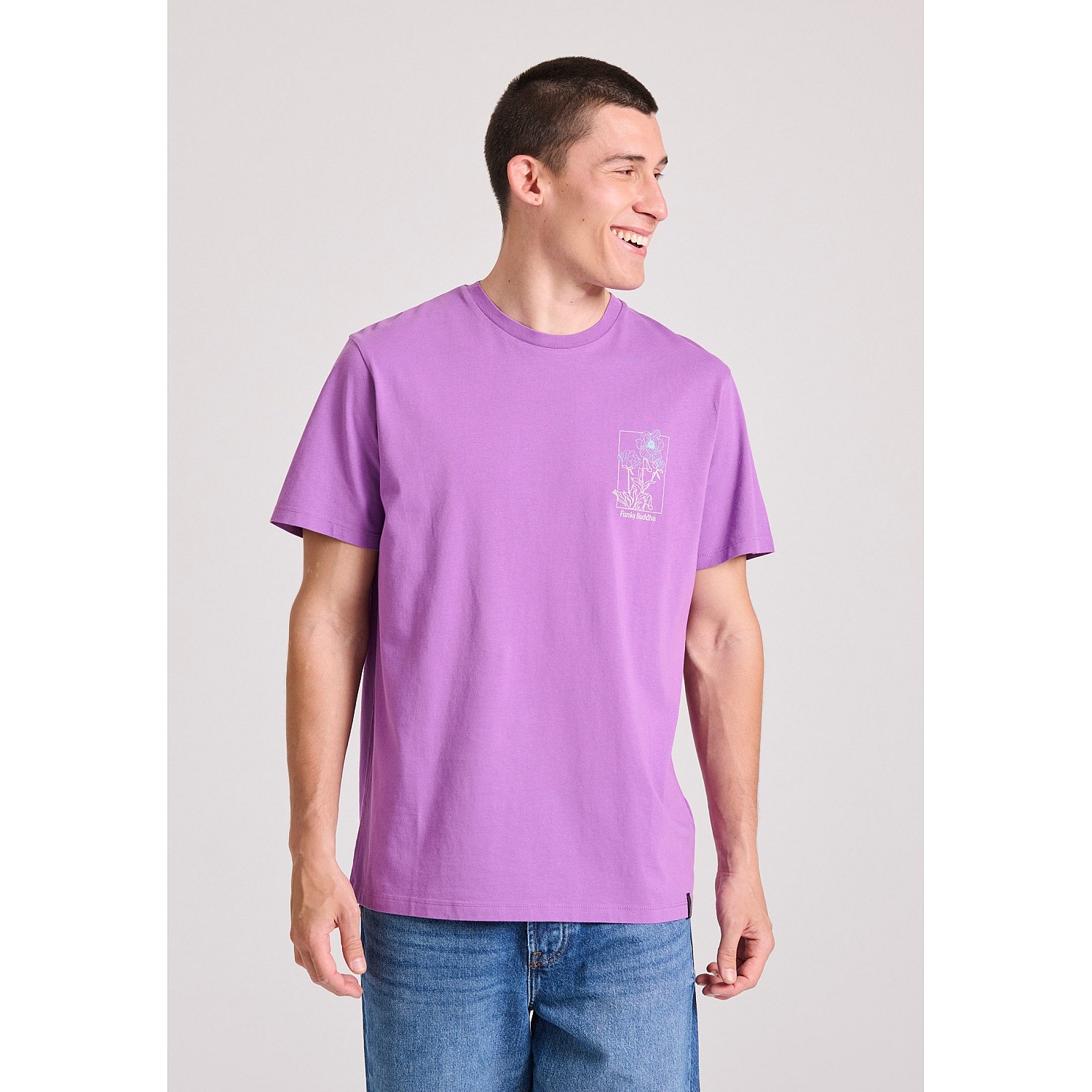 FUNKY BUDDHA Ανδρικό T-Shirt FBM009-054-04
