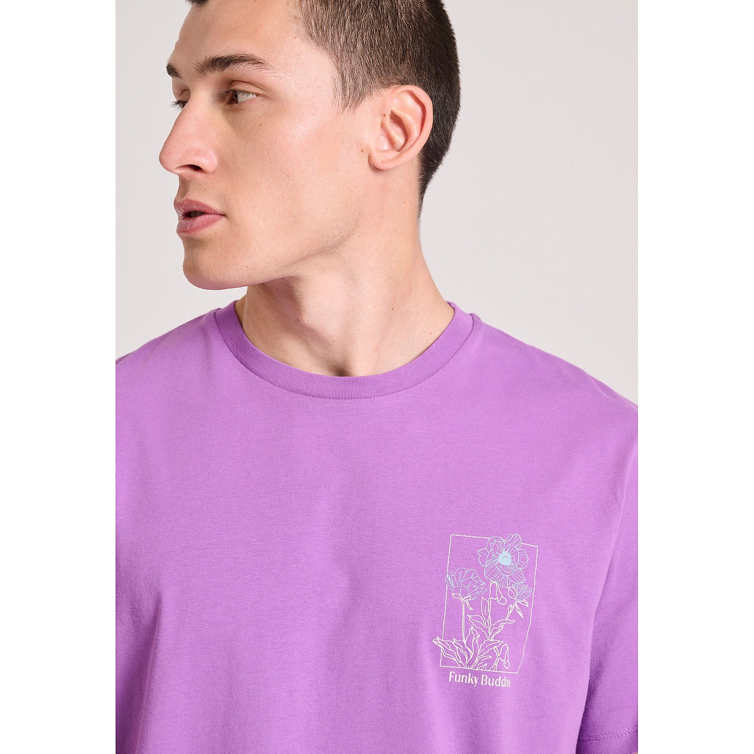 FUNKY BUDDHA Ανδρικό T-Shirt FBM009-054-04