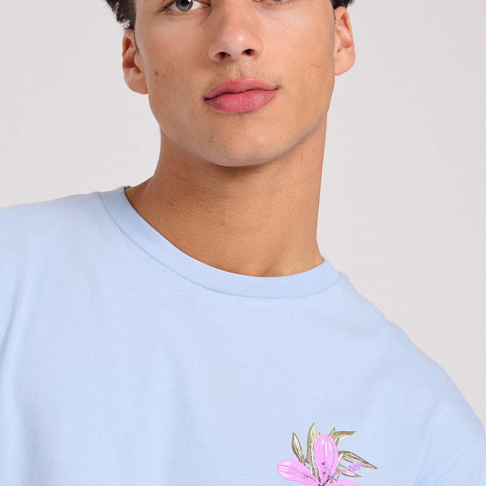 FUNKY BUDDHA Ανδρικό Relaxed Fit T-Shirt FBM009-055-04