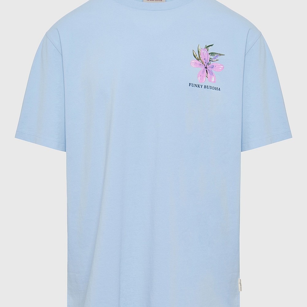 FUNKY BUDDHA Ανδρικό Relaxed Fit T-Shirt FBM009-055-04