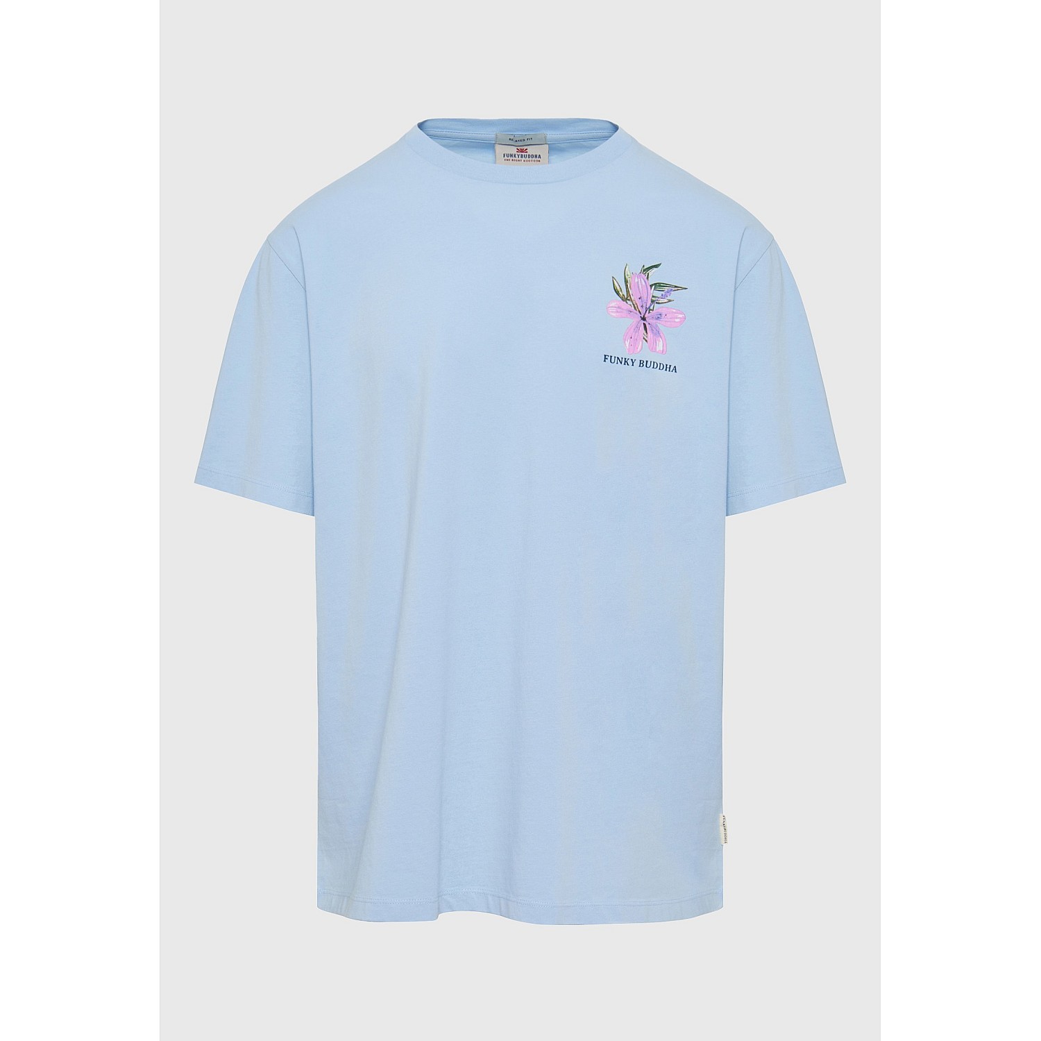 FUNKY BUDDHA Ανδρικό Relaxed Fit T-Shirt FBM009-055-04