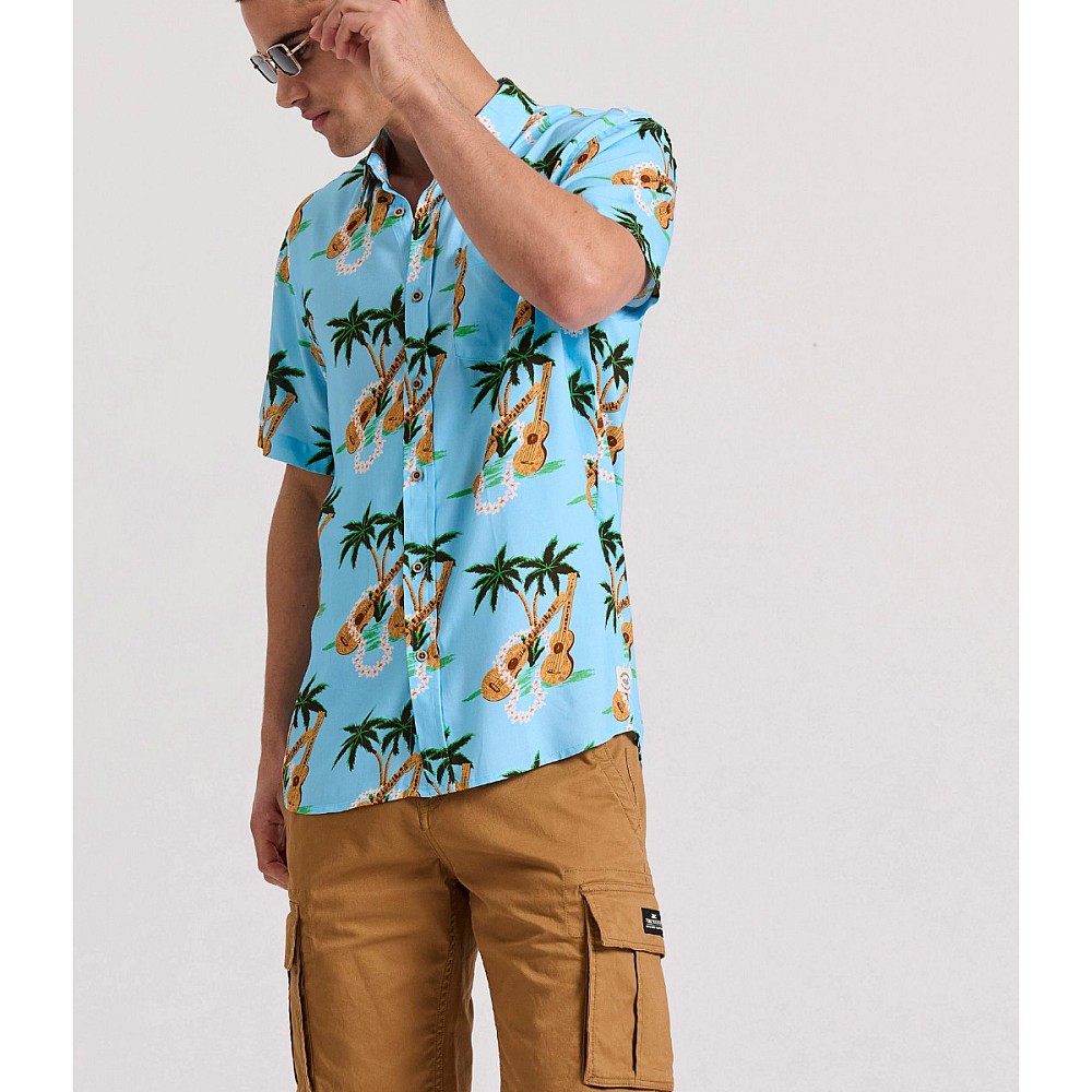 FUNKY BUDDHA Ανδρικό Πουκάμισο FBM009-053-05