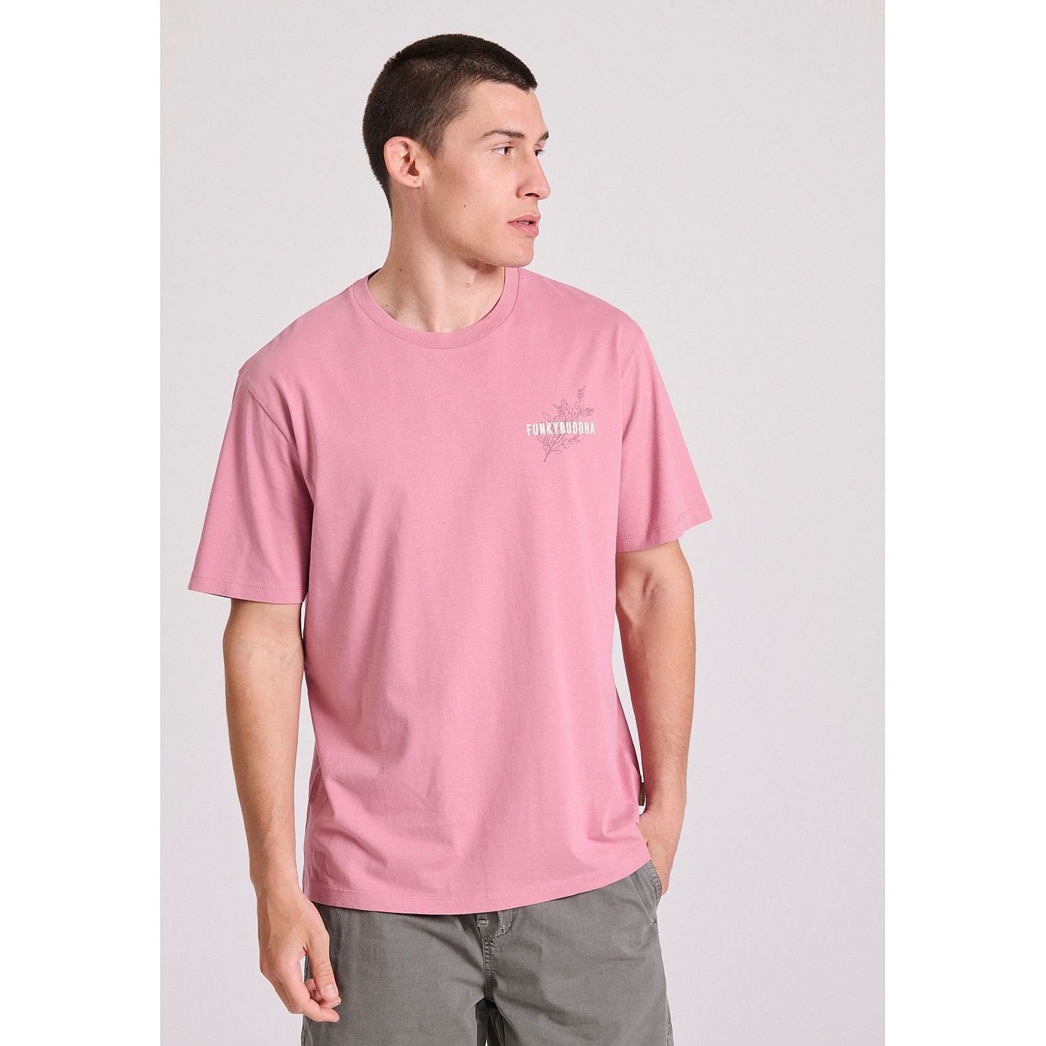 FUNKY BUDDHA Ανδρικό T-Shirt FBM009-057-04