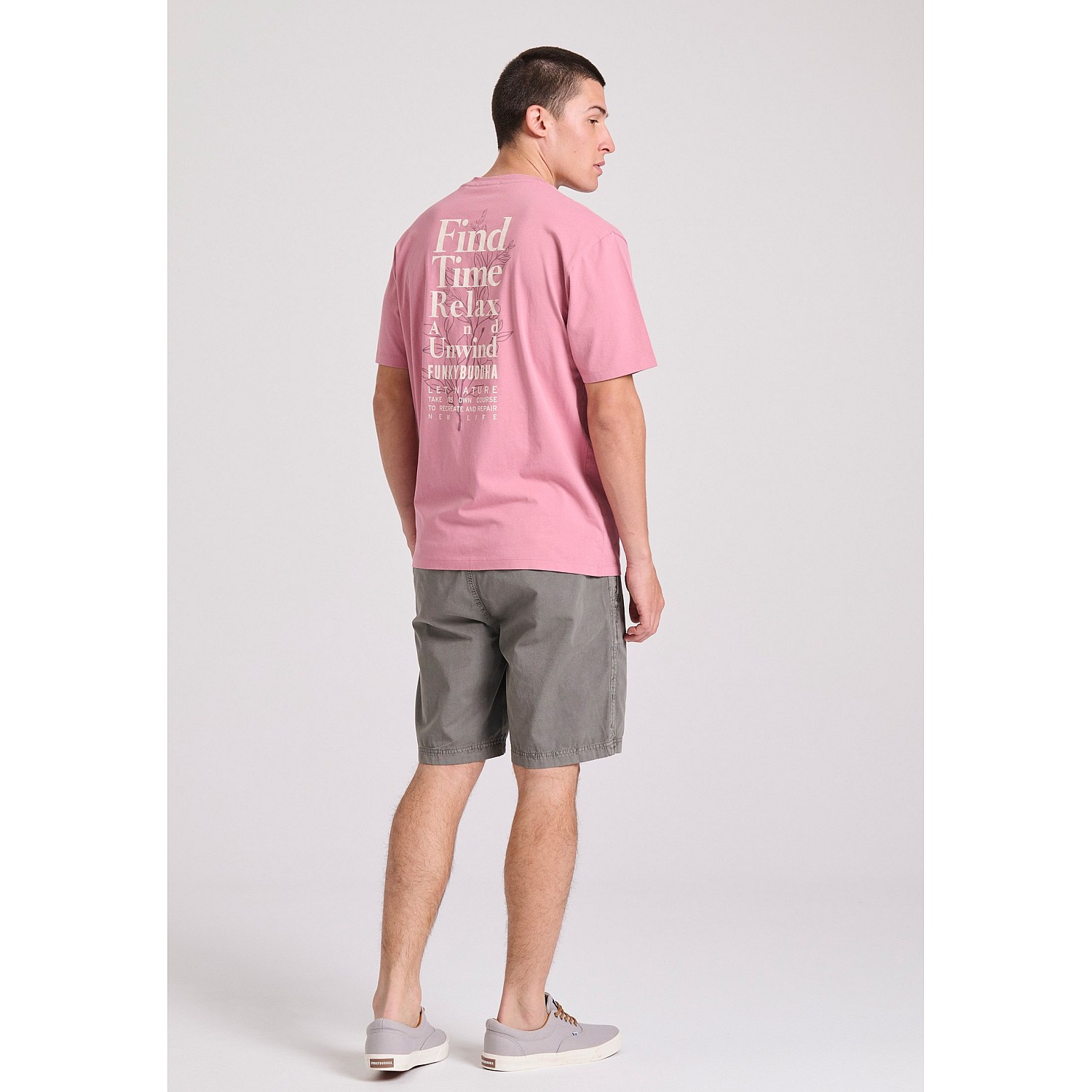 FUNKY BUDDHA Ανδρικό T-Shirt FBM009-057-04