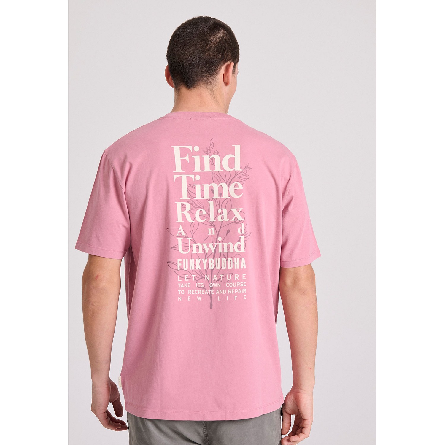 FUNKY BUDDHA Ανδρικό T-Shirt FBM009-057-04
