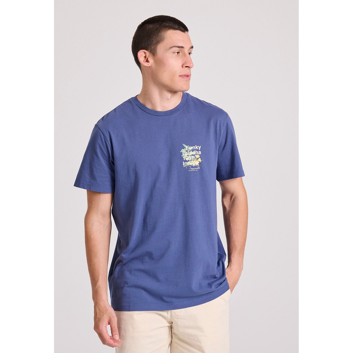 FUNKY BUDDHA Ανδρικό T-Shirt FBM009-059-04