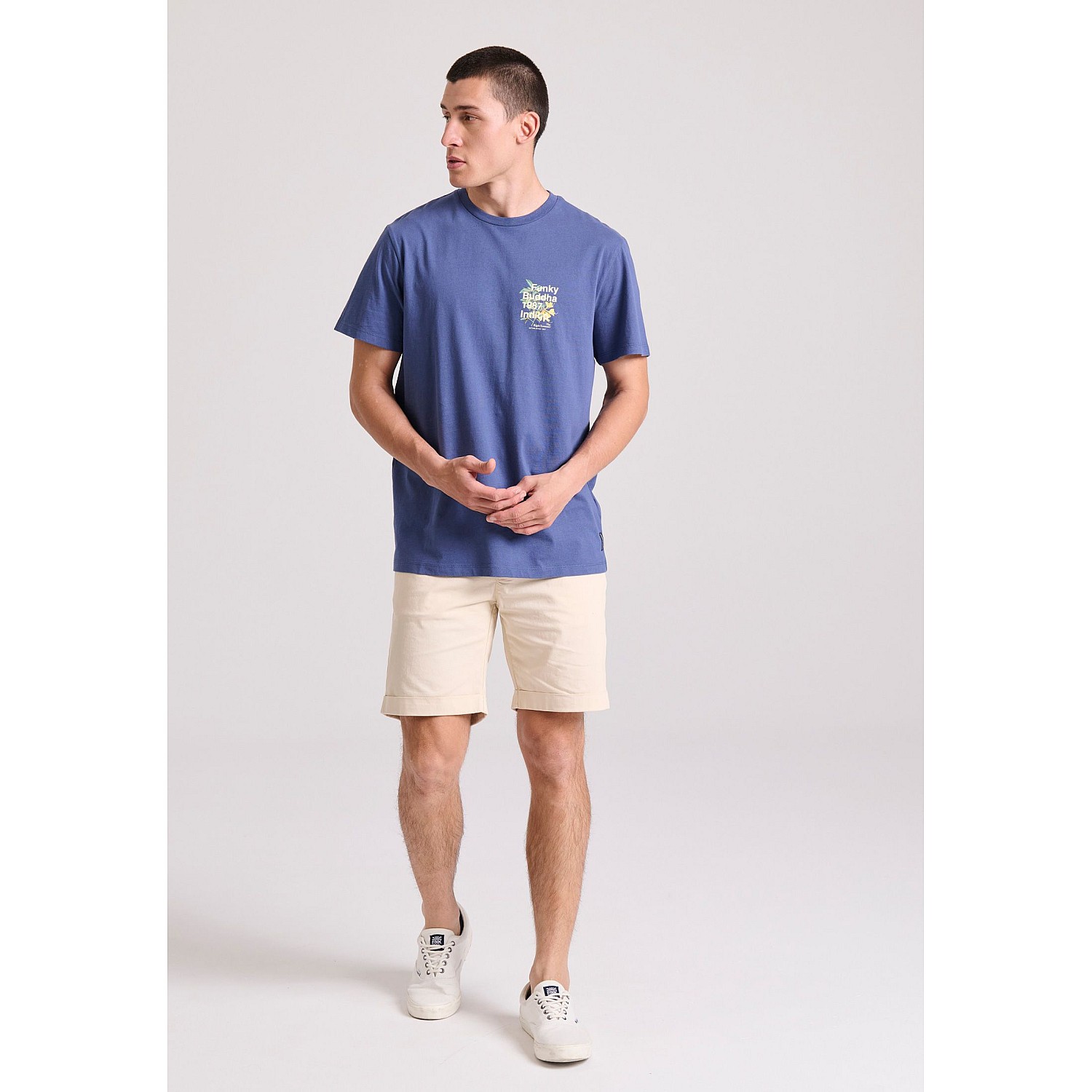 FUNKY BUDDHA Ανδρικό T-Shirt FBM009-059-04