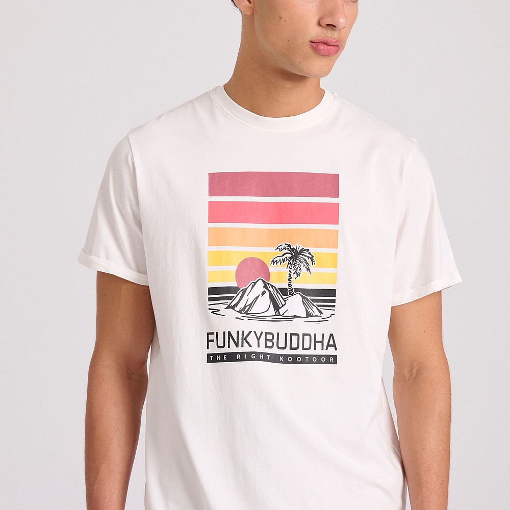 FUNKY BUDDHA Ανδρικό T-Shirt FBM009-061-04