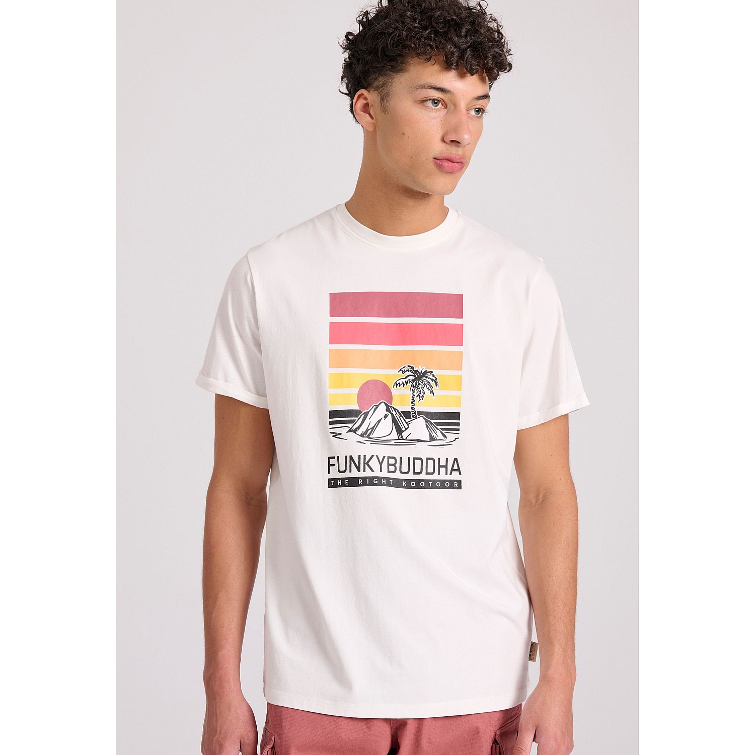 FUNKY BUDDHA Ανδρικό T-Shirt FBM009-061-04