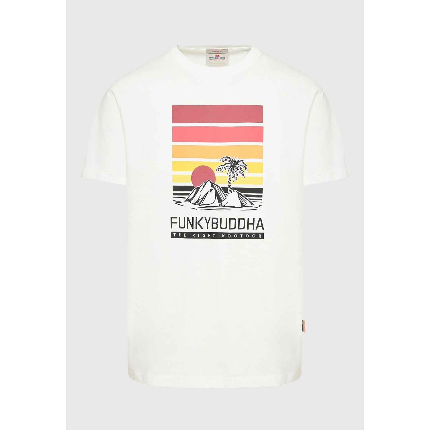 FUNKY BUDDHA Ανδρικό T-Shirt FBM009-061-04