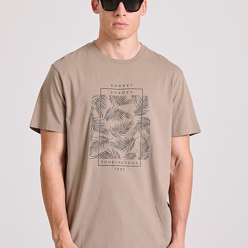 FUNKY BUDDHA Ανδρικό T-Shirt FBM009-065-04
