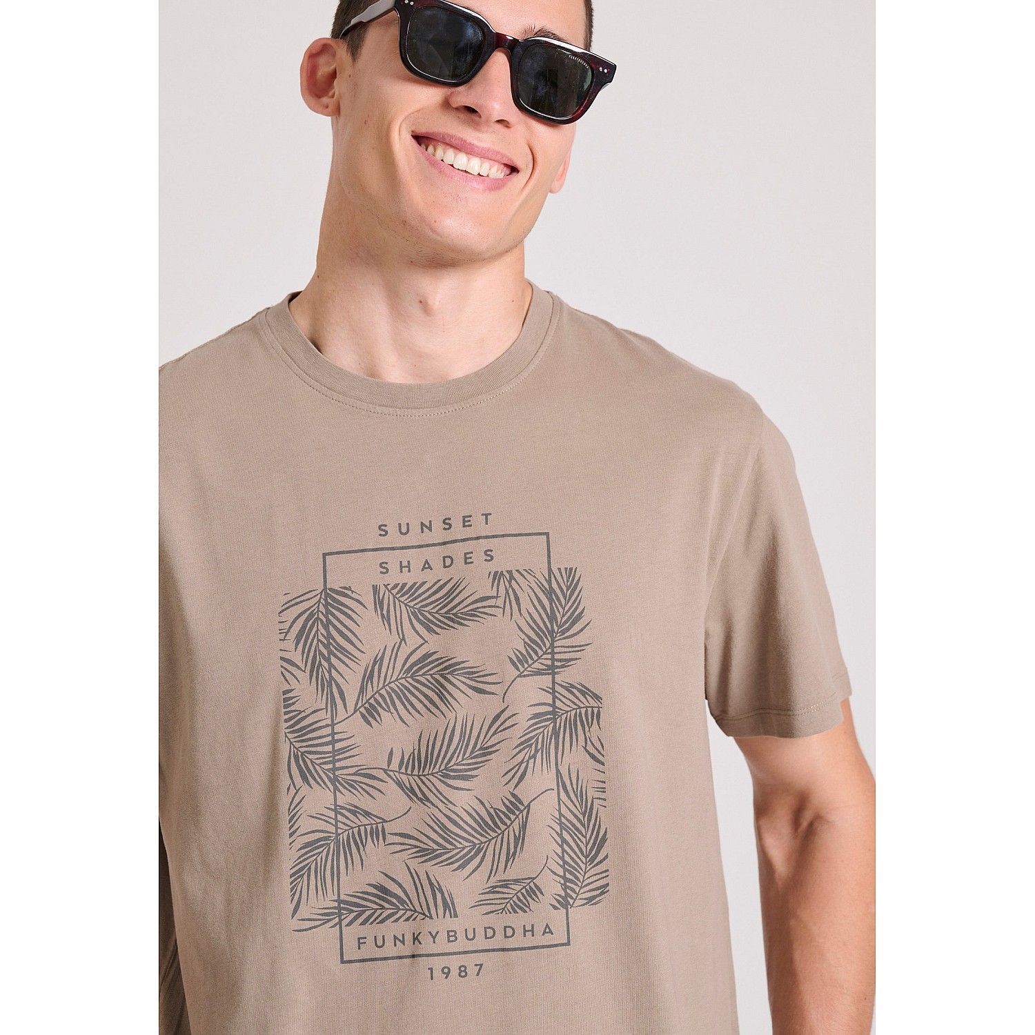 FUNKY BUDDHA Ανδρικό T-Shirt FBM009-065-04