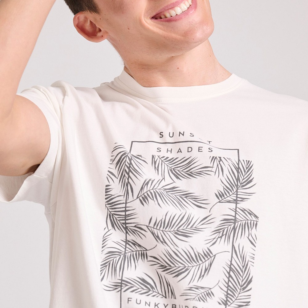 FUNKY BUDDHA Ανδρικό T-Shirt FBM009-065-04