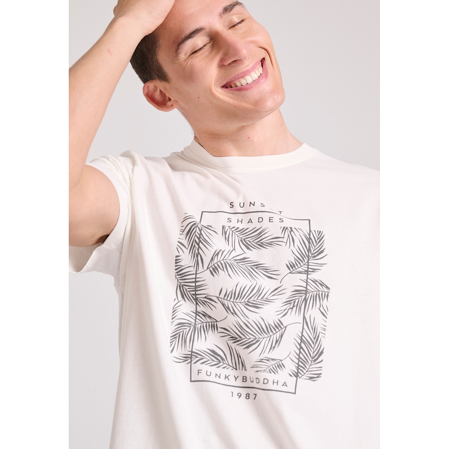 FUNKY BUDDHA Ανδρικό T-Shirt FBM009-065-04