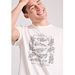 FUNKY BUDDHA Ανδρικό T-Shirt FBM009-065-04