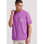 FUNKY BUDDHA Ανδρικό Relaxed Fit T-Shirt FBM009-066-04
