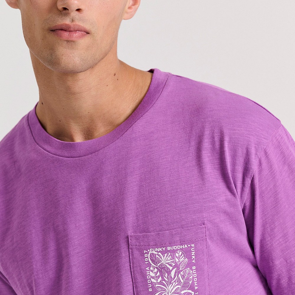 FUNKY BUDDHA Ανδρικό Relaxed Fit T-Shirt FBM009-066-04