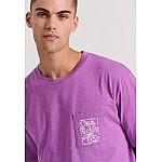 FUNKY BUDDHA Ανδρικό Relaxed Fit T-Shirt FBM009-066-04