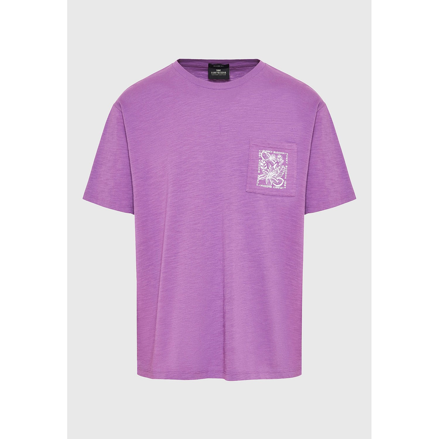 FUNKY BUDDHA Ανδρικό Relaxed Fit T-Shirt FBM009-066-04