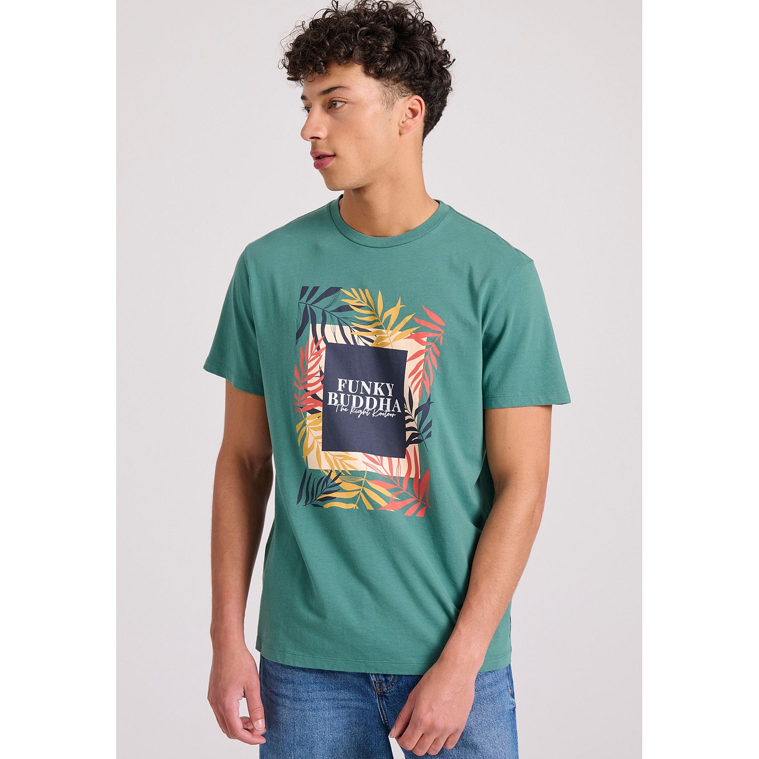 FUNKY BUDDHA Ανδρικό T-Shirt FBM009-068-04