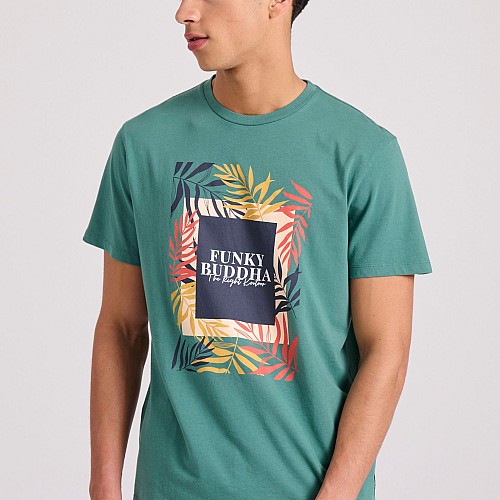 FUNKY BUDDHA Ανδρικό T-Shirt FBM009-068-04