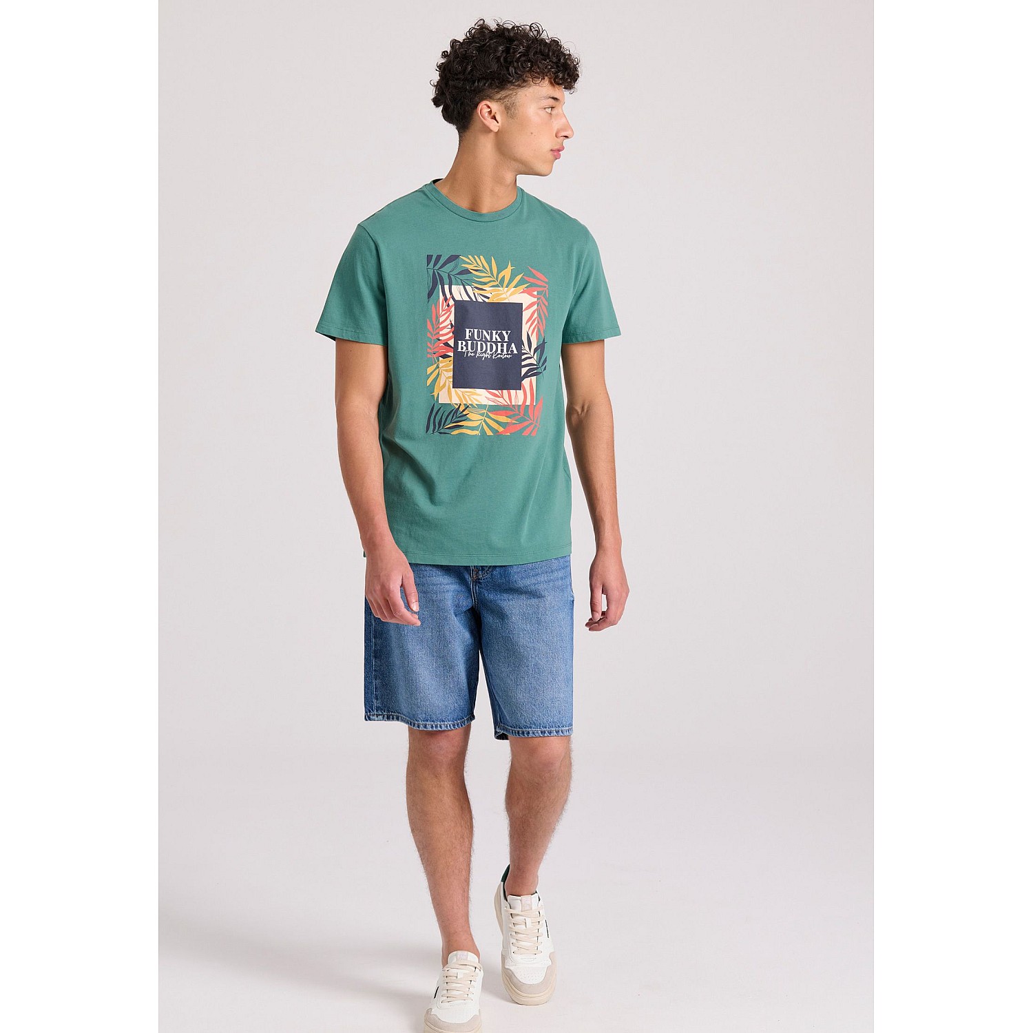 FUNKY BUDDHA Ανδρικό T-Shirt FBM009-068-04