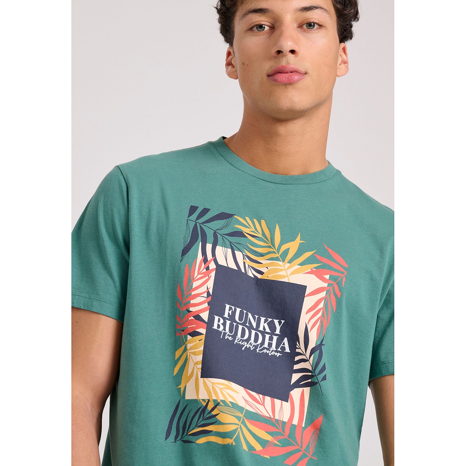 FUNKY BUDDHA Ανδρικό T-Shirt FBM009-068-04