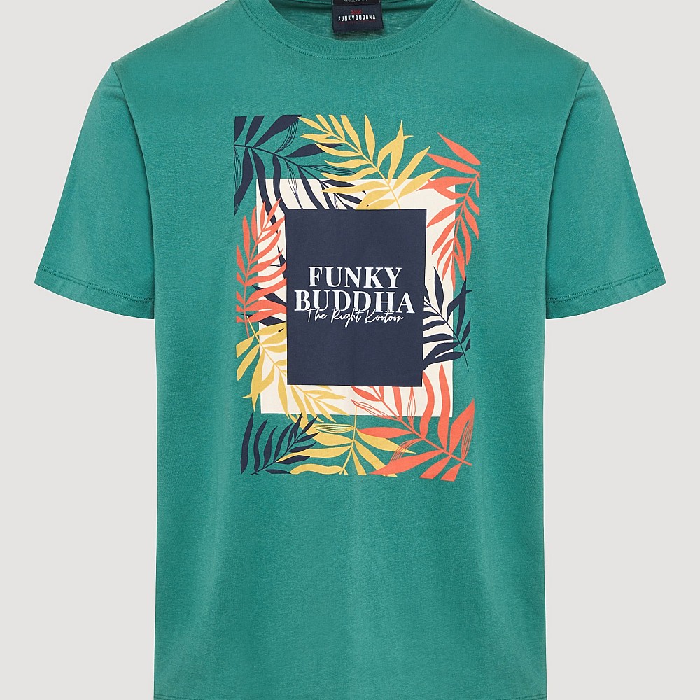 FUNKY BUDDHA Ανδρικό T-Shirt FBM009-068-04