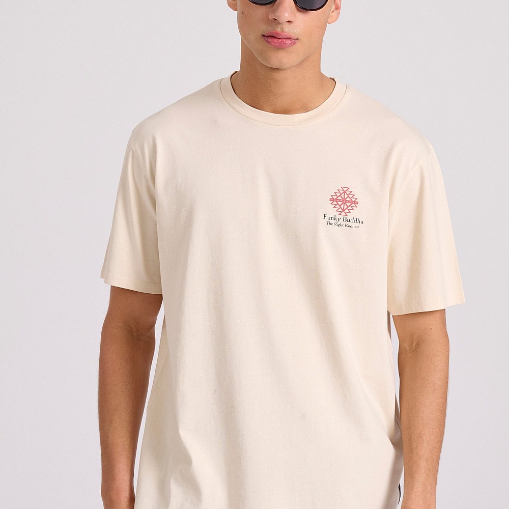 FUNKY BUDDHA Ανδρικό Relaxed Fit T-Shirt FBM009-069-04