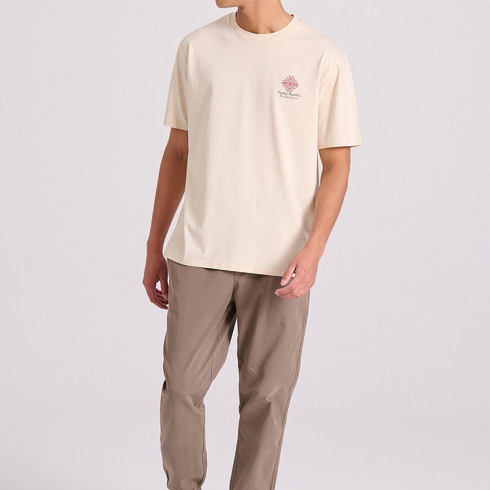 FUNKY BUDDHA Ανδρικό Relaxed Fit T-Shirt FBM009-069-04