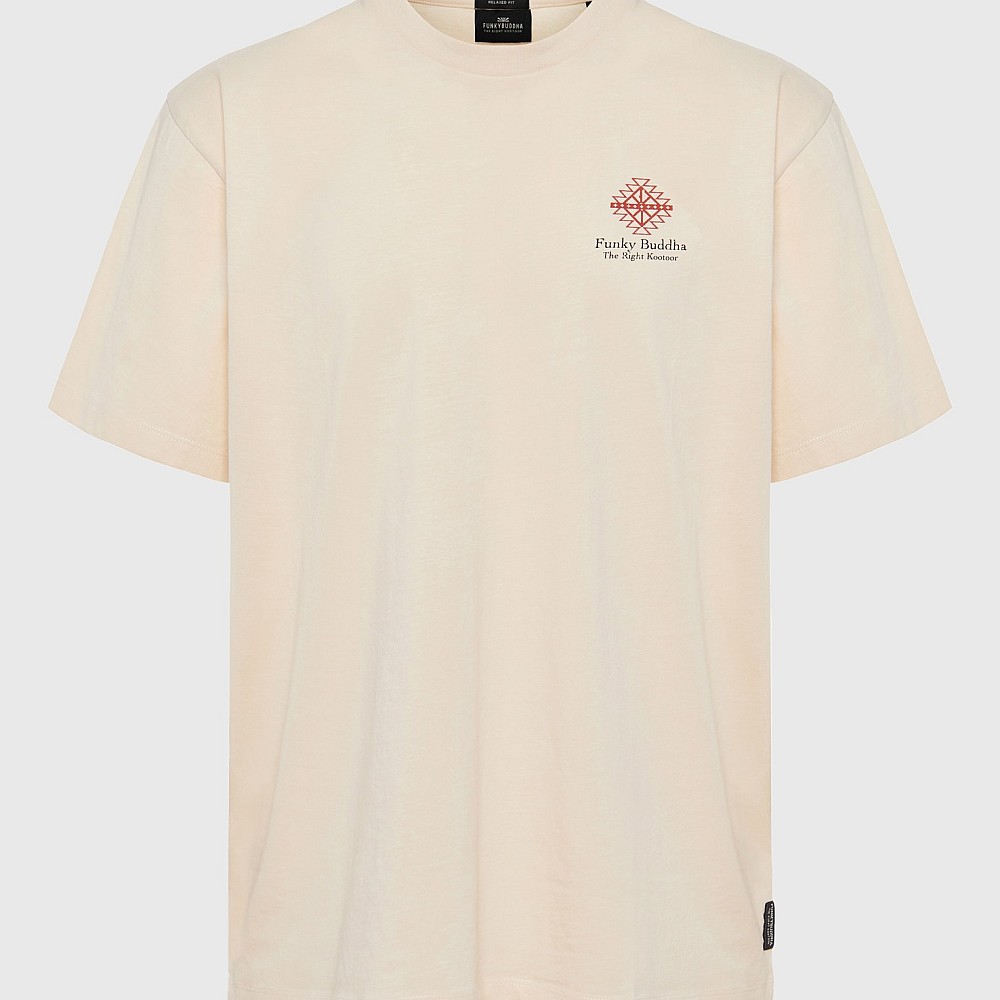 FUNKY BUDDHA Ανδρικό Relaxed Fit T-Shirt FBM009-069-04