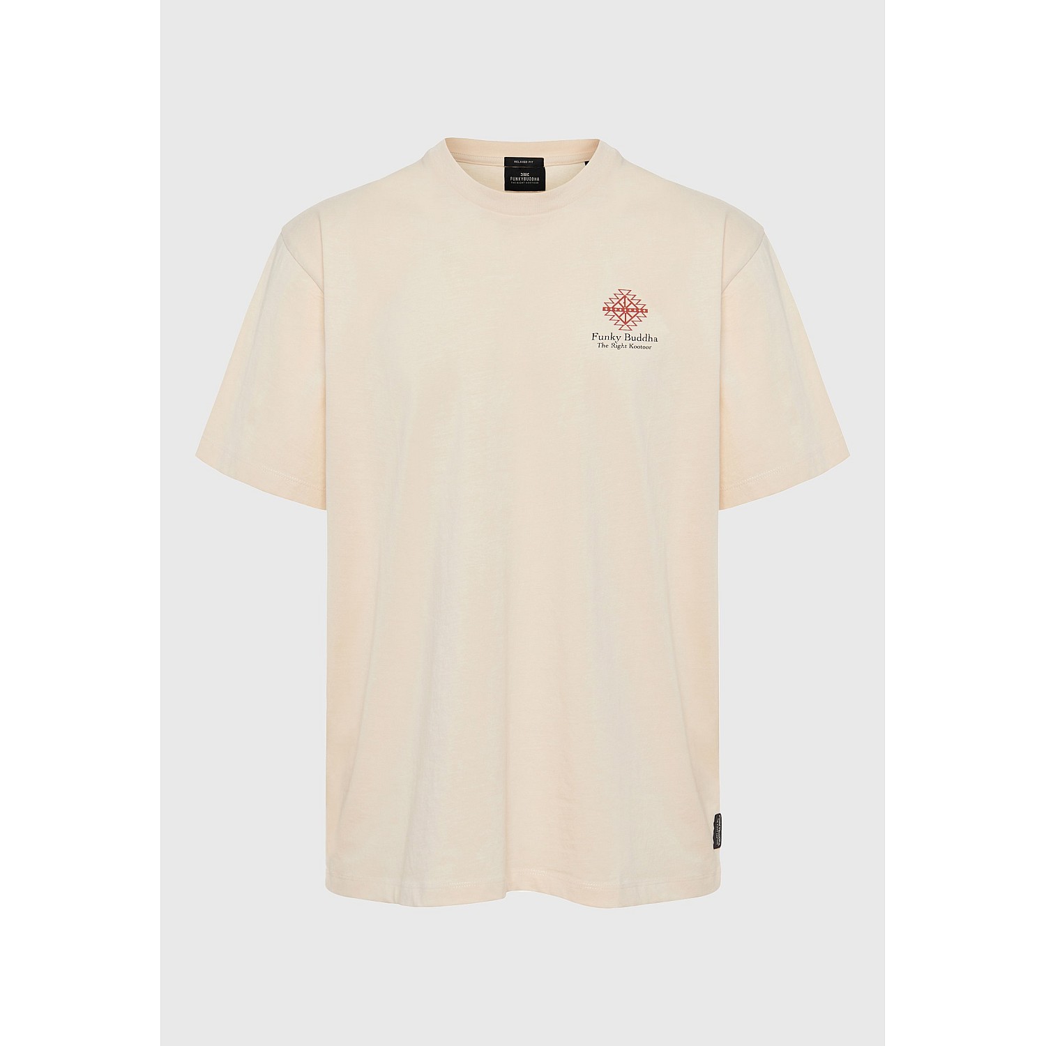 FUNKY BUDDHA Ανδρικό Relaxed Fit T-Shirt FBM009-069-04